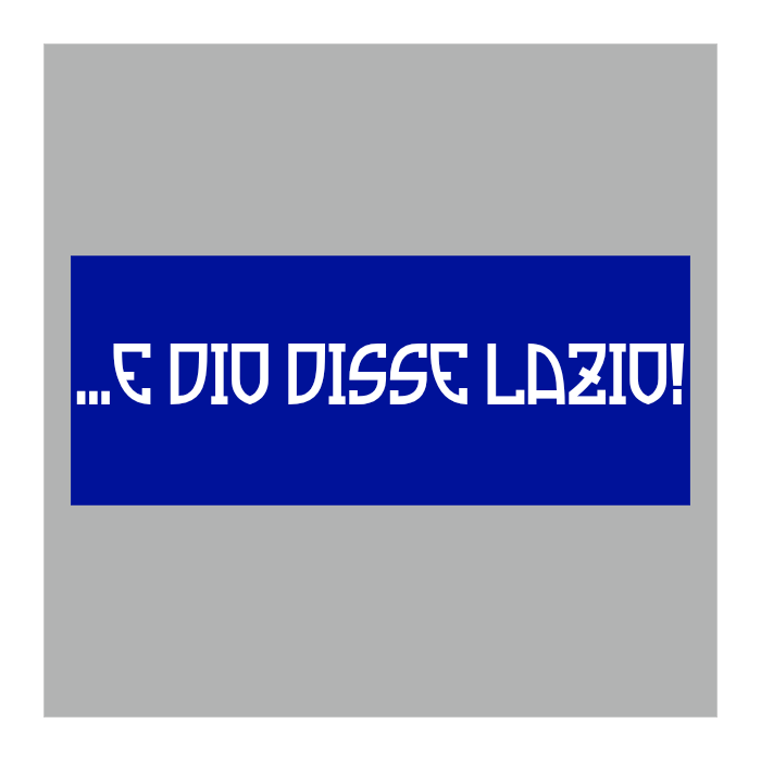 Adesivo Rettangolare stretto