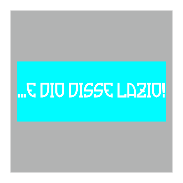 Adesivo Rettangolare stretto