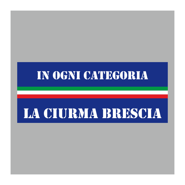 Adesivo Rettangolare stretto